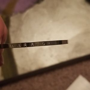 Warrior silver bracelet